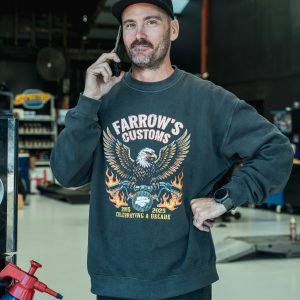 FARROWS DECADE CREW - Relaxed fit