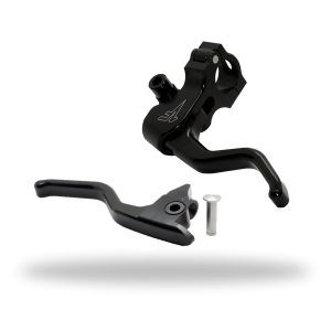 1 FNGR Easier Pull Clutch + Brake Lever Combo | Black - 2008 - 13, 2021+ Touring/Bagger