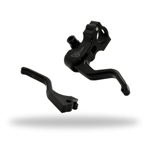 1 FNGR Easier Pull Clutch + Brake Lever Combo | Black - 2004 - 13 Sportster