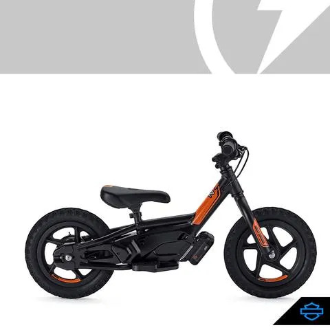 HARLEY-DAVIDSON IRONE 12" KIDS ELECTRIC BALANCE BIKE - STACYC