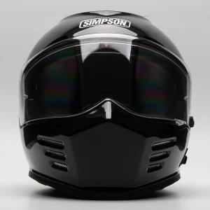 SIMPSON GHOST BANDIT HELMET - GLOSS BLACK