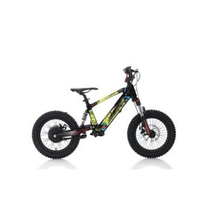 AZONIC FLOW 16" KIDS BALANCE BIKE - 24V / 5AH / 350W - MULTI/YELLOW