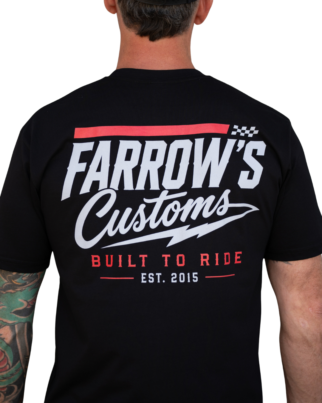 FARROWS BUILT TO RIDE TEE - Image 3