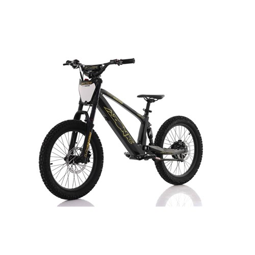 AZONIC FLOW 20" KIDS BALANCE BIKE - 36V / 7.2AH / 750W BLK/GOLD - Image 3